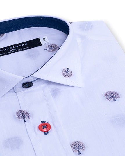 Moustache-2020-2 Maple Cotton Shirt-Shirts