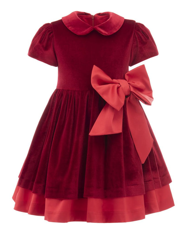 Tulleen-H Bow Dress-TH-2101-Red