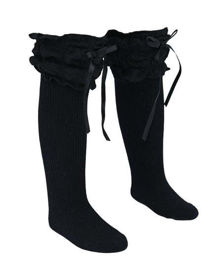 mimi tutu-MTIS52503-Ruffled Ribbon Socks