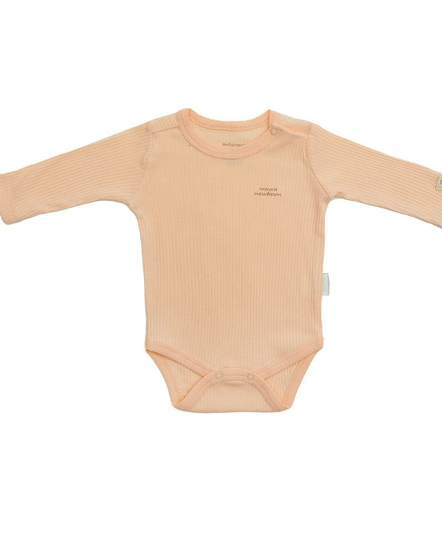 Andy Wawa-SALMON-Baby BODY MODAL NATURA-AC22206