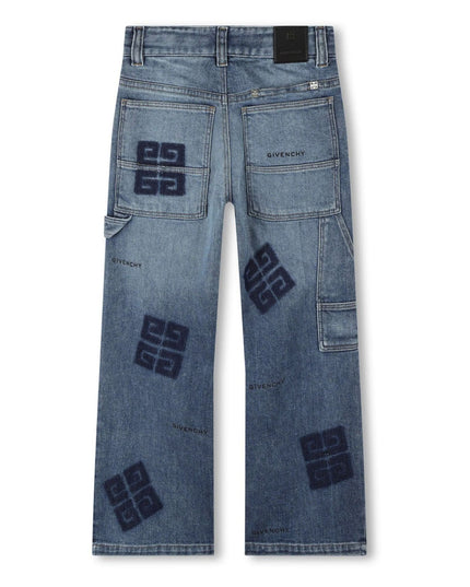 Double Stone Denim Trousers