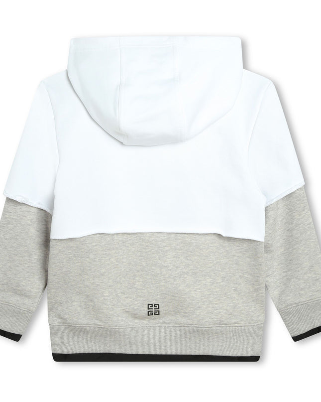 White Hooded Sweatshirt