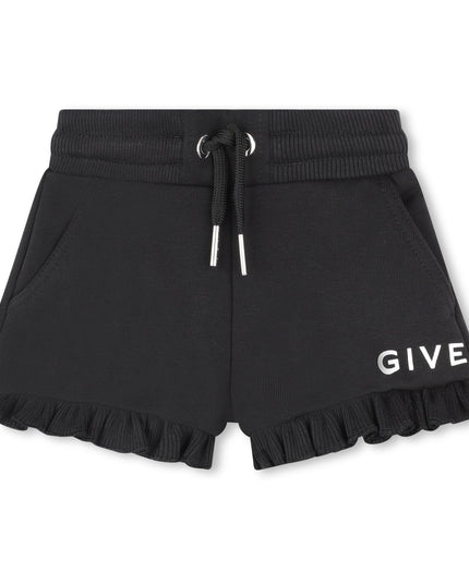 Black Logo Shorts