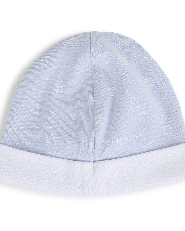 Pale Blue Pull On Hat