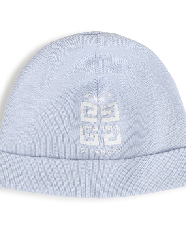 Pale Blue Pull On Hat