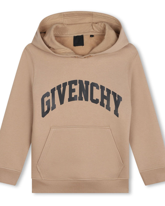 Brown Hooded Sweatshirt