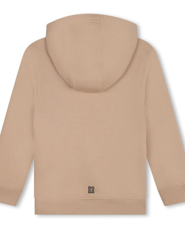 Brown Hooded Sweatshirt