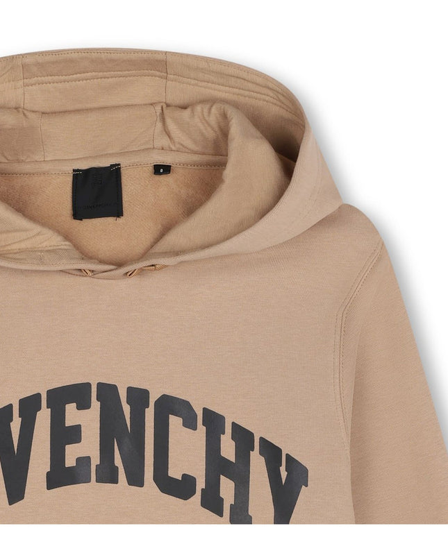Brown Hooded Sweatshirt