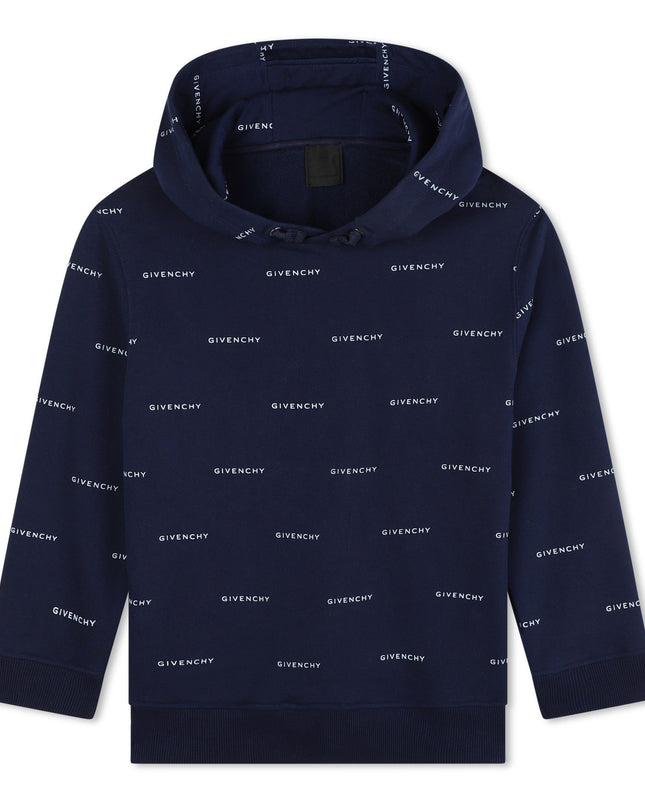 Navy Hooded Sweatshirt