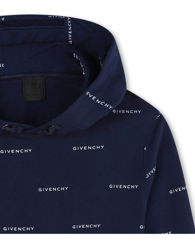 Navy Hooded Sweatshirt