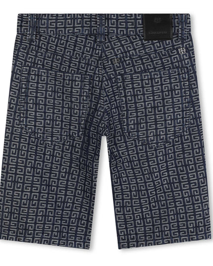 Blue Bermuda Shorts