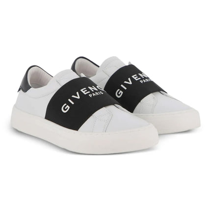 Kids atelier Givenchy White Logo Print Sneakers