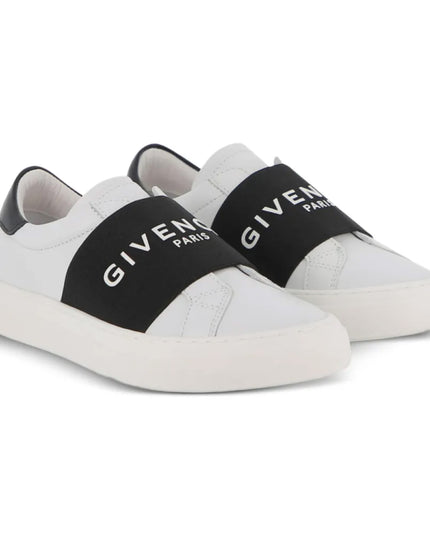 Kids atelier Givenchy White Logo Print Sneakers