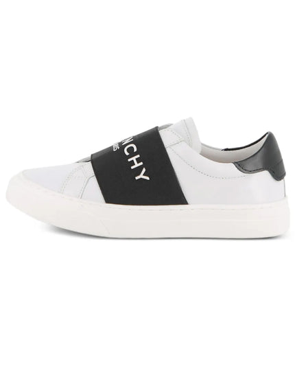 Kids atelier Givenchy White Logo Print Sneakers
