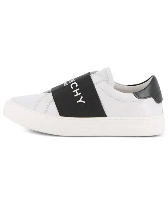 Kids atelier Givenchy White Logo Print Sneakers
