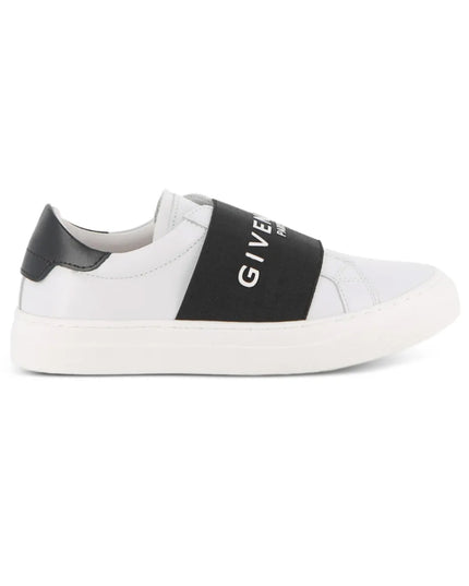Kids atelier Givenchy White Logo Print Sneakers