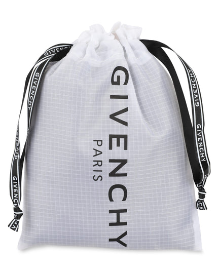 kids atelier givenchy Black Logo Swim Shorts