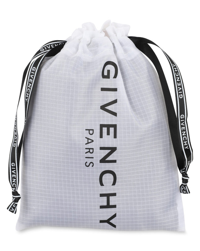 kids atelier givenchy Black Logo Swim Shorts
