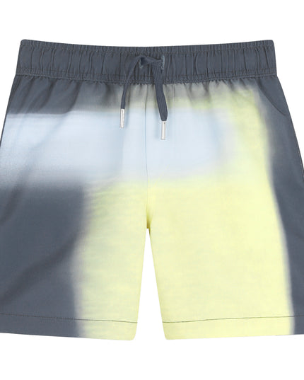 kids atelier givenchy Dark Grey Gradient Swim Shorts
