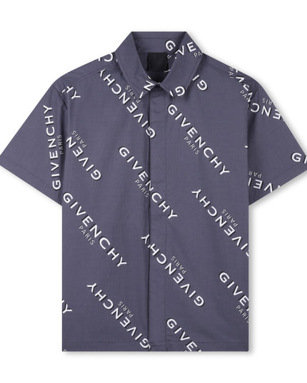 kids atelier givenchy Dark Grey Short Logo Set