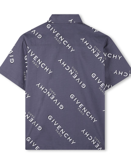 kids atelier givenchy Dark Grey Short Logo Set