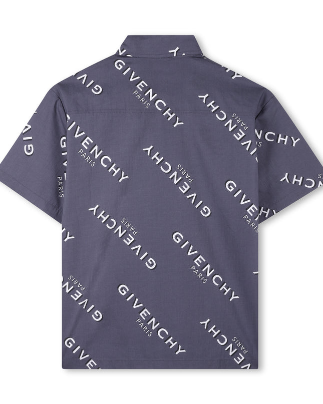 kids atelier givenchy Dark Grey Short Logo Set