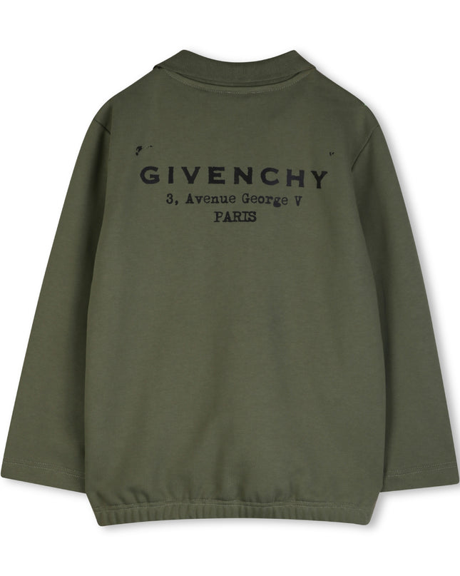 kids atelier givenchy Olive Green Givenchy Sweatshirt