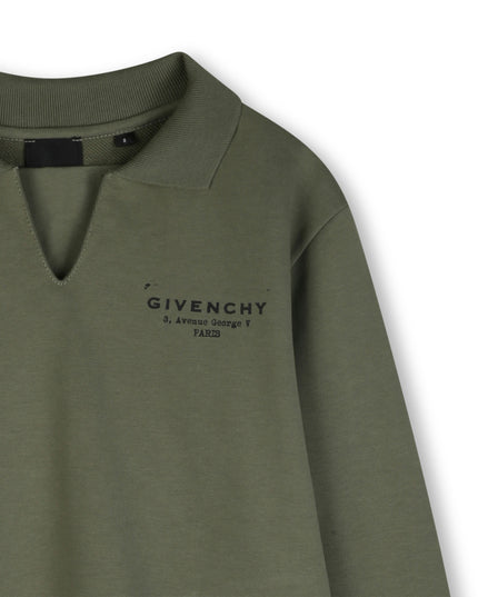 kids atelier givenchy Olive Green Givenchy Sweatshirt