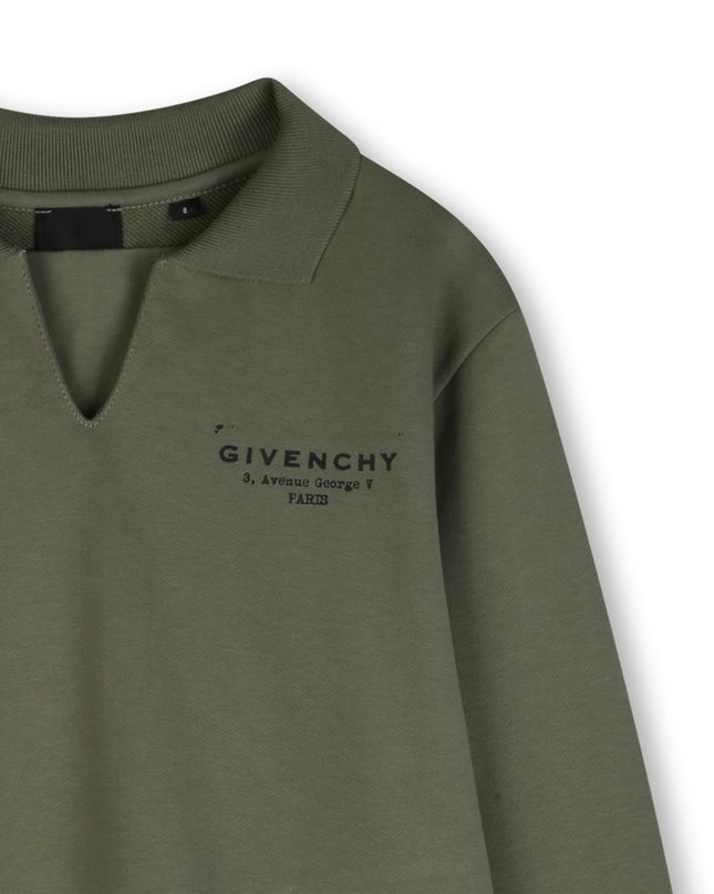 kids atelier givenchy Olive Green Givenchy Sweatshirt