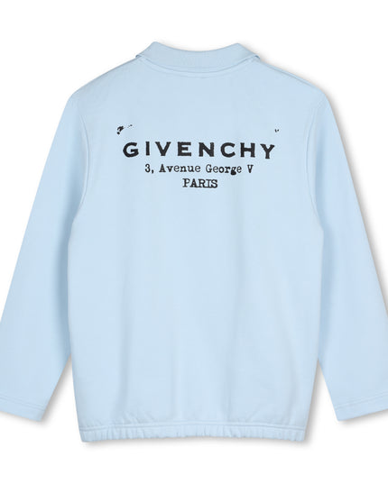kids atelier givenchy Light Blue Givenchy Sweatshirt