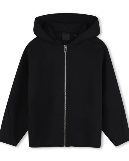 kids atelier givenchy Black Hooded Jacket