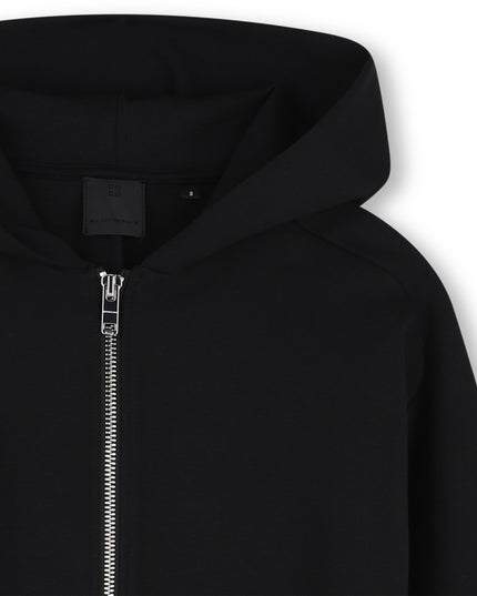 kids atelier givenchy Black Hooded Jacket
