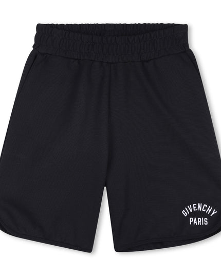 kids atelier givenchy Black Givenchy Athletic Shorts