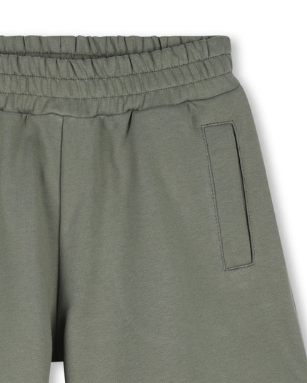 kids atelier givenchy Olive Green Givenchy Logo Shorts