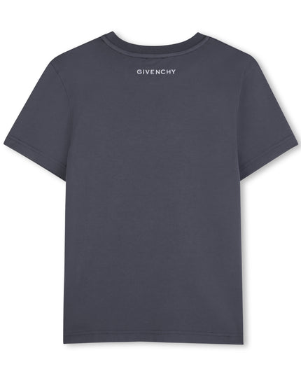kids atelier givenchy Dark Grey Abstract T-Shirt