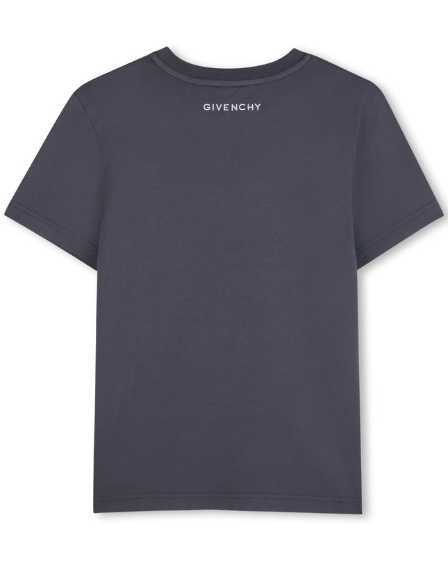 kids atelier givenchy Dark Grey Abstract T-Shirt