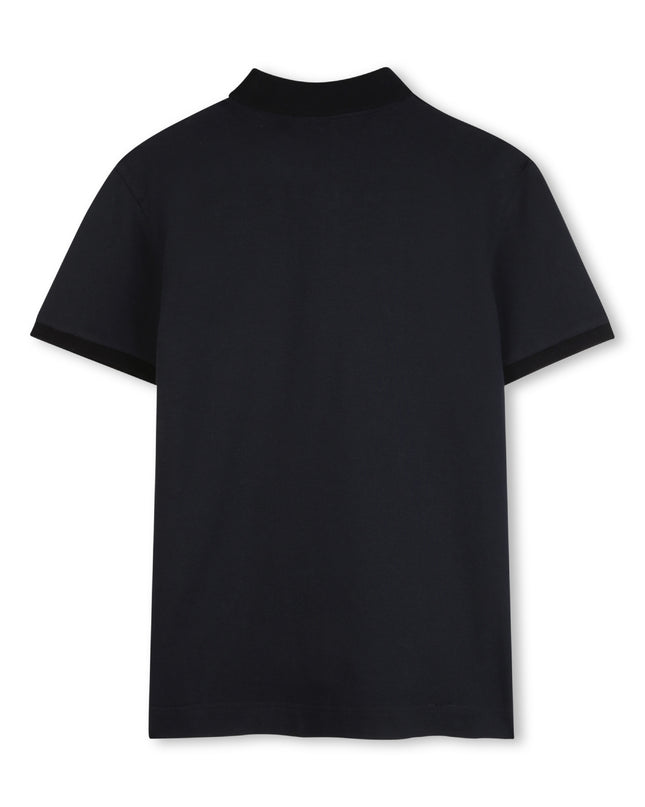 kids atelier givenchy Black short sleeve Polo 