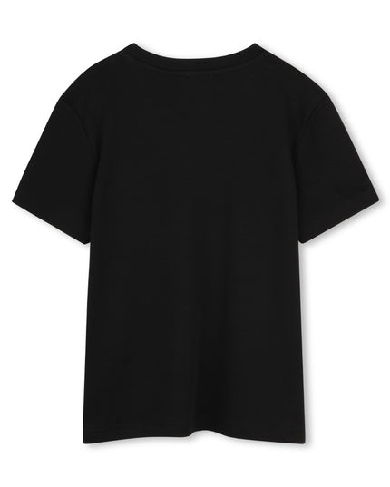 kids atelier givenchy Black Short Sleeve Pocket T-Shirt