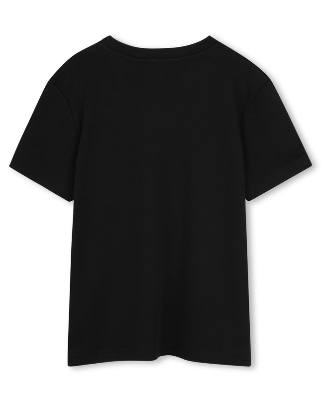 kids atelier givenchy Black Short Sleeve Pocket T-Shirt
