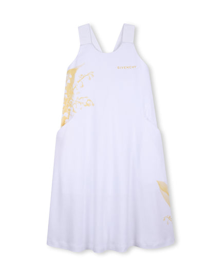 kids atelier givenchy White Givenchy Floral Dress