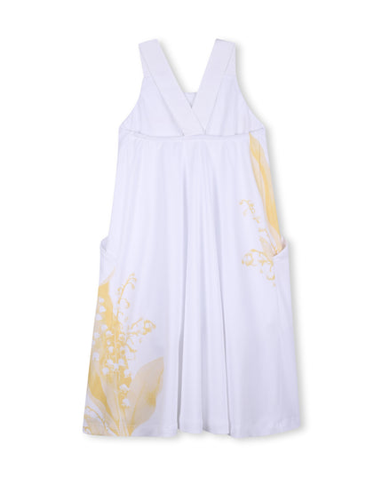 kids atelier givenchy White Givenchy Floral Dress