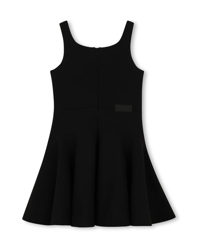 kids atelier givenchy Black Sleeveless Flared Dress