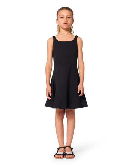 kids atelier givenchy Black Sleeveless Flared Dress