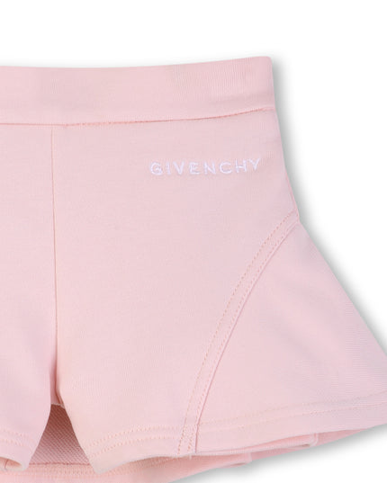 kids atelier givenchy Light Pink Givenchy Flared Shorts