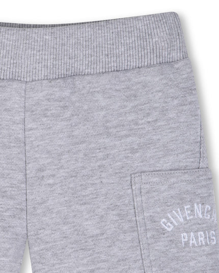 kids atelier givenchy Light Gray Givenchy Shorts Set