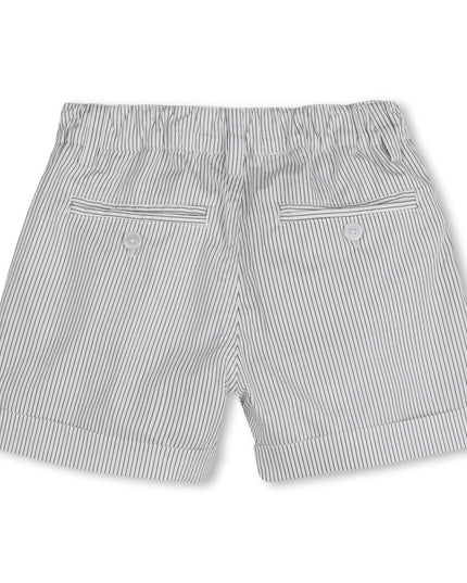 kids atelier givenchy Navy Striped Givenchy Shorts Set