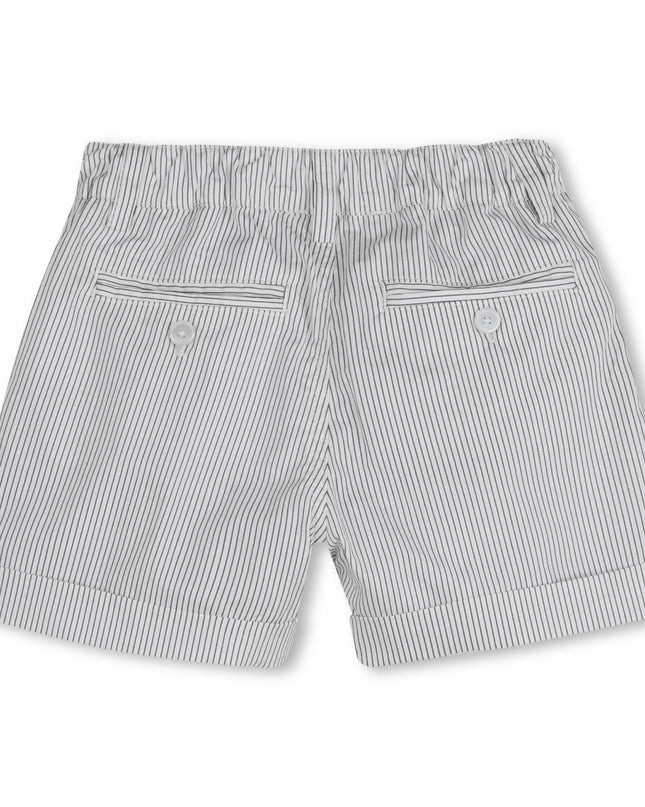 kids atelier givenchy Navy Striped Givenchy Shorts Set