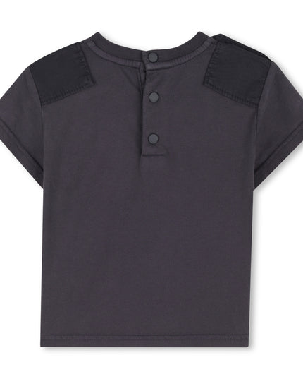 kids atelier givenchy Dark Gray Givenchy Logo T-Shirt