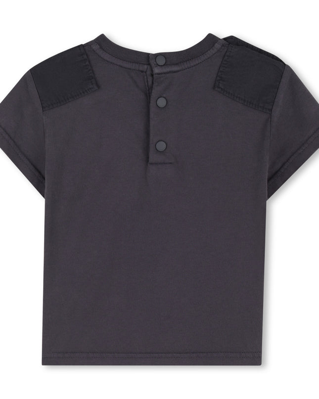 kids atelier givenchy Dark Gray Givenchy Logo T-Shirt