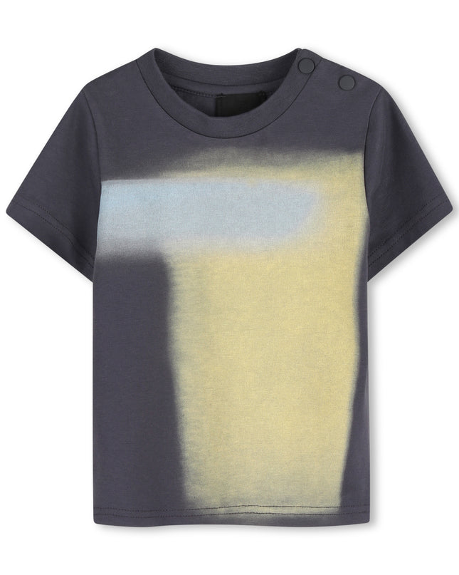 kids atelier givenchy Dark Gray Gradient T-Shirt